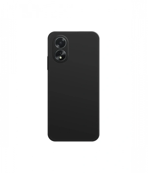 Newface Oppo A38 Kılıf First Silikon - Siyah