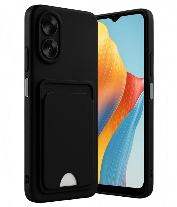 Newface Oppo A38 Kılıf Kelvin Kartvizitli Silikon