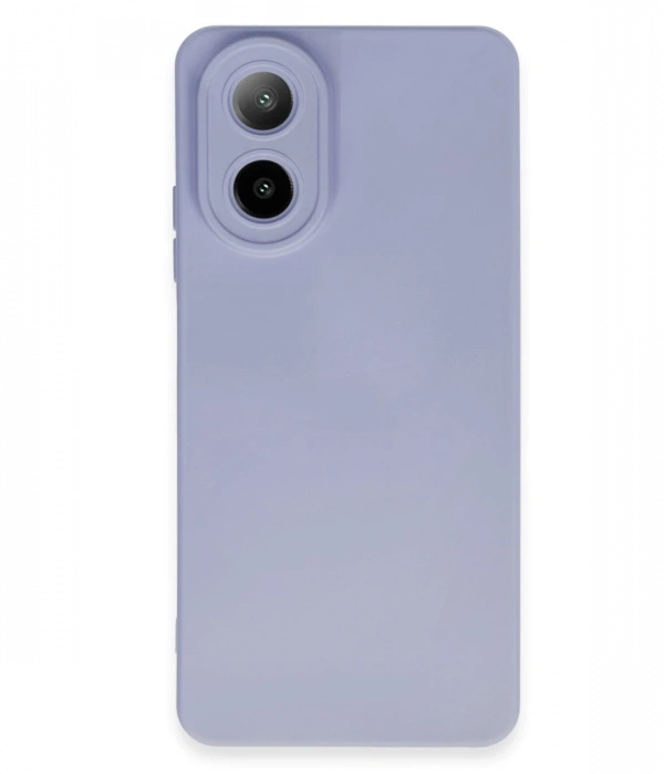 Newface Oppo A38 Kılıf Nano içi Kadife Silikon - Lila