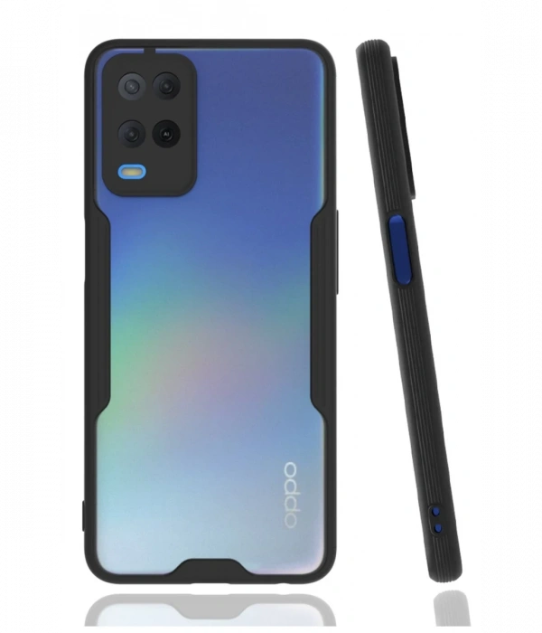 Newface Oppo A54 4G Kılıf Platin Silikon