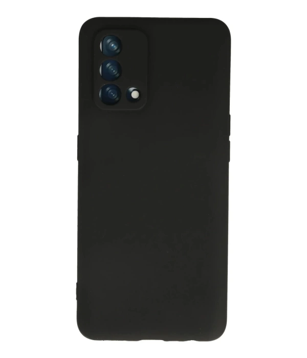 Newface Oppo A74 4G Kılıf First Silikon - Siyah