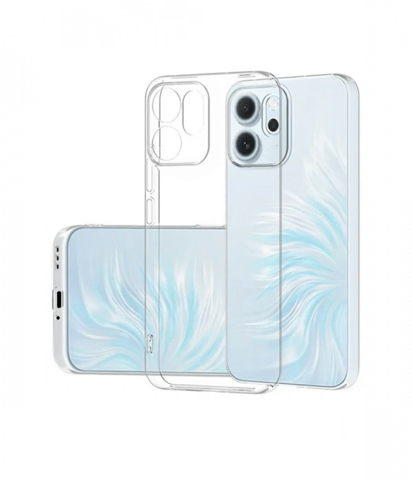 Oppo Reno 14F Kılıf Lüx Şeffaf Silikon