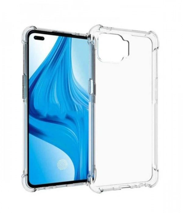 Newface Oppo Reno 4 Lite Kılıf Olex Tpu Silikon - Şeffaf