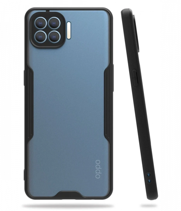 Newface Oppo Reno 4 Lite Kılıf Platin Silikon