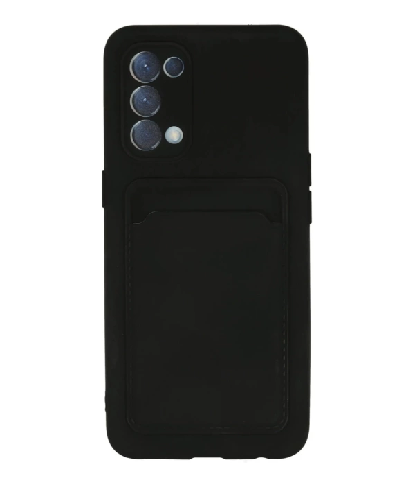 Newface Oppo Reno 5 Kılıf Kelvin Kartvizitli Silikon
