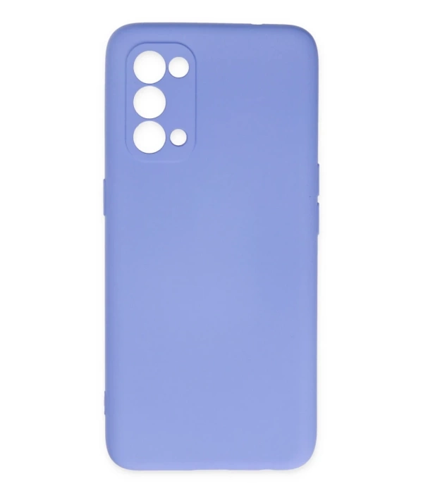 Newface Oppo Reno 5 Kılıf Nano içi Kadife Silikon