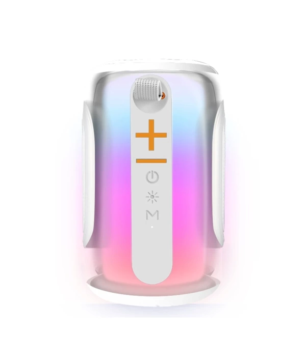 Newface Pluse 8 RGB Kablosuz Hoparlör - Beyaz