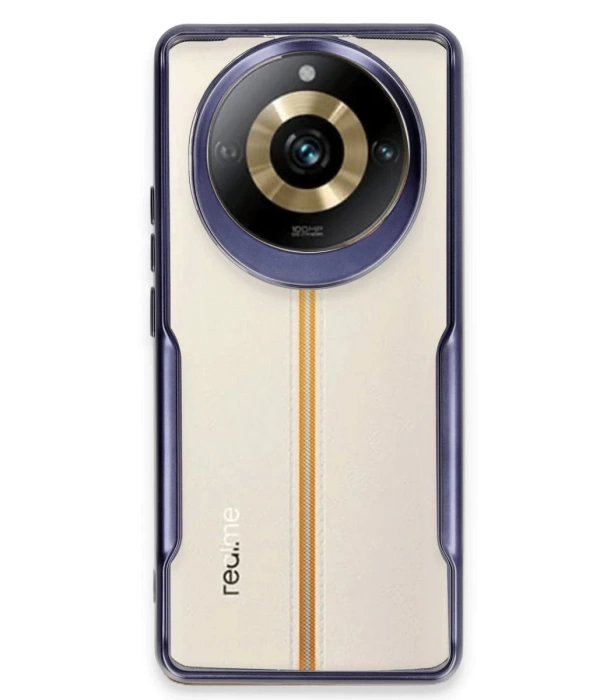 Newface Realme 11 Pro Kılıf Boyi Silikon Kapak - Lacivert