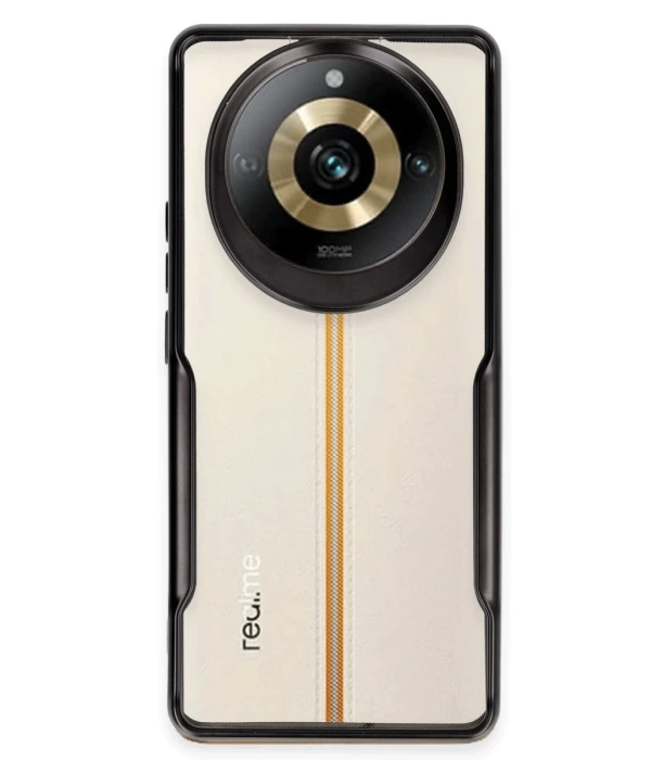 Newface Realme 11 Pro Kılıf Boyi Silikon Kapak - Siyah