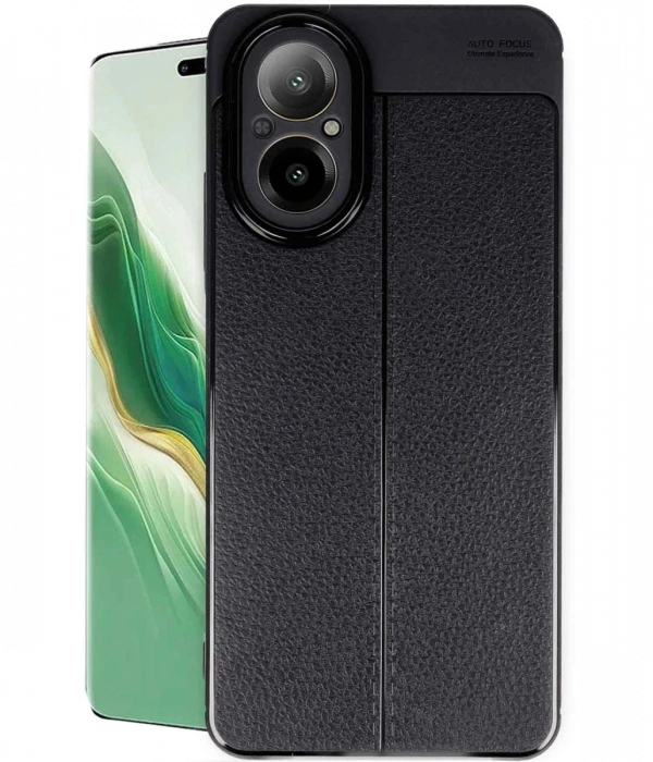 Newface Realme 12 Lite Kılıf Auto Focus Kapak - Siyah