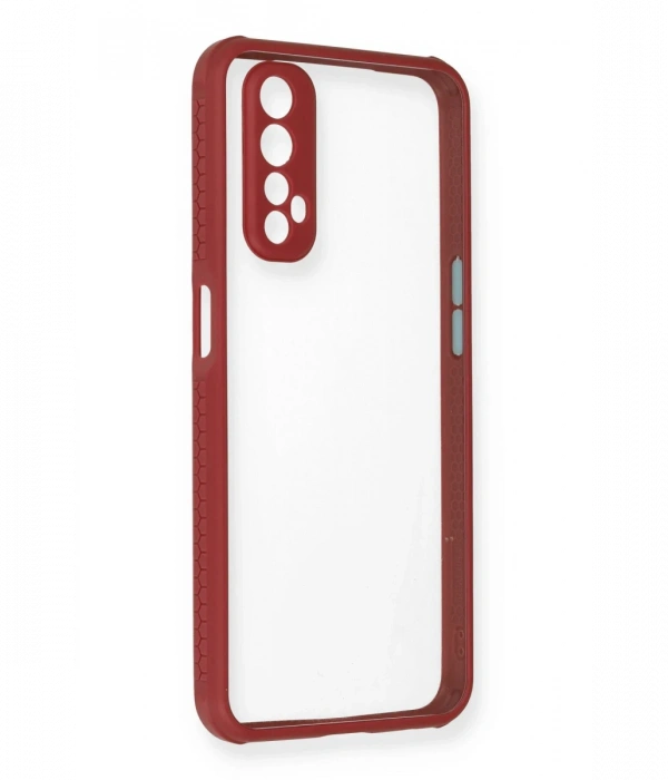Newface Realme 7 Kılıf Miami Şeffaf Silikon