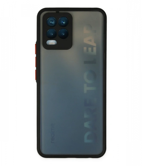 Newface Realme 8 Kılıf Montreal Silikon Kapak