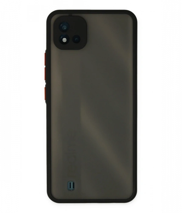 Newface Realme C11 2021 Kılıf Montreal Silikon Kapak