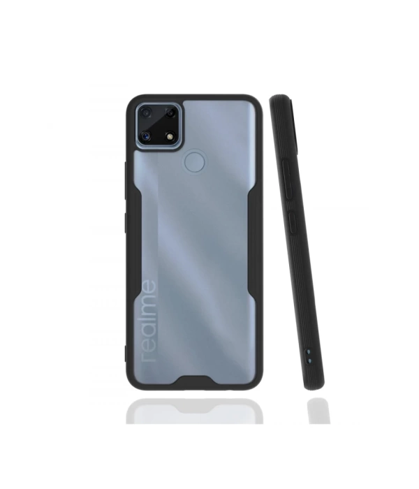 Newface Realme C25 Kılıf Platin Silikon