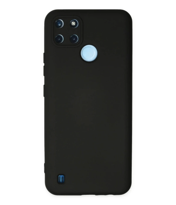 Newface Realme C25Y Kılıf Nano içi Kadife Silikon