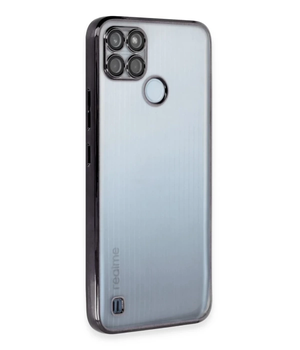 Newface Realme C25Y Kılıf Razer Lensli Silikon
