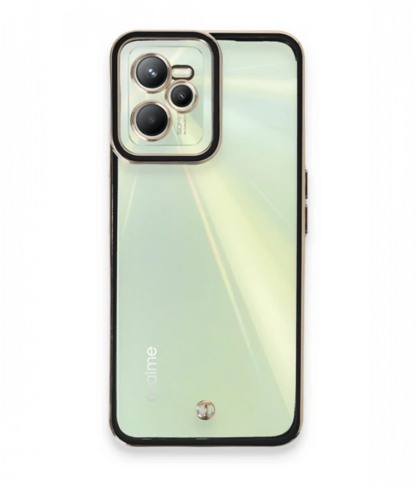 Newface Realme C35 Kılıf Liva Lens Silikon