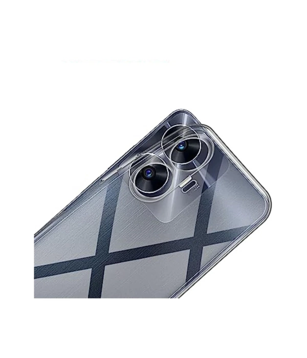 Newface Realme C55 Kılıf Lüx Şeffaf Silikon