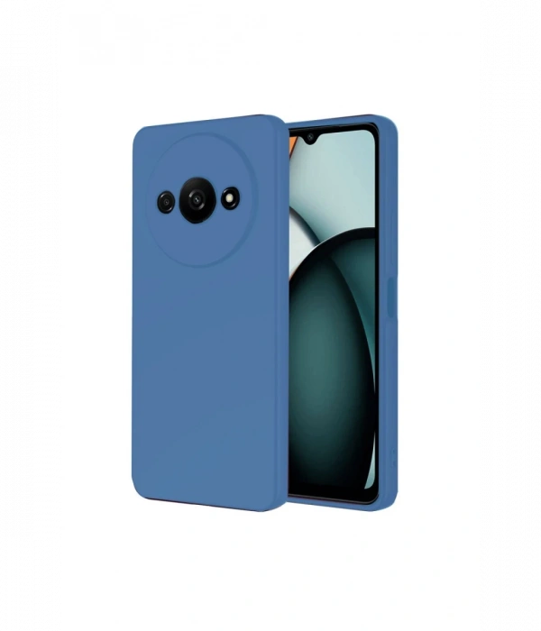 Newface Realme C61 Kılıf First Silikon - Mavi