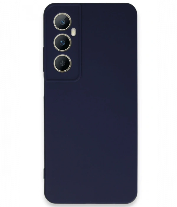 Newface Realme C65 Kılıf First Silikon - Lacivert
