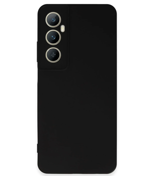 Newface Realme C65 Kılıf First Silikon - Siyah