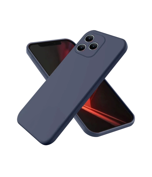 Newface Realme Note 50 4G Kılıf First Silikon - Lacivert
