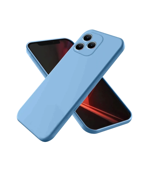 Newface Realme Note 50 4G Kılıf First Silikon - Mavi