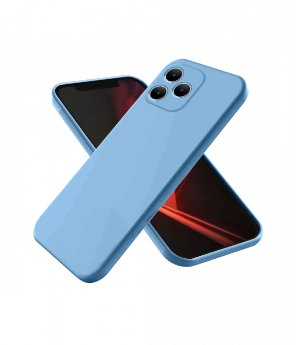 Newface Realme Note 50 4G Kılıf First Silikon - Mavi