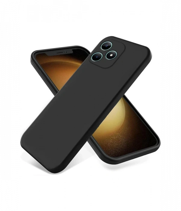 Newface Realme Note 50 4G Kılıf First Silikon - Siyah