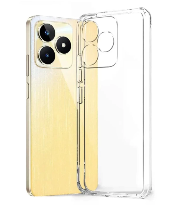 Newface Realme Note 50 4G Kılıf Lüx Şeffaf Silikon