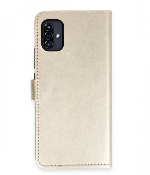 Newface Reeder P13 Blue Max 2022 128GB Kılıf Trend S Plus Kapaklı Kılıf - Gold