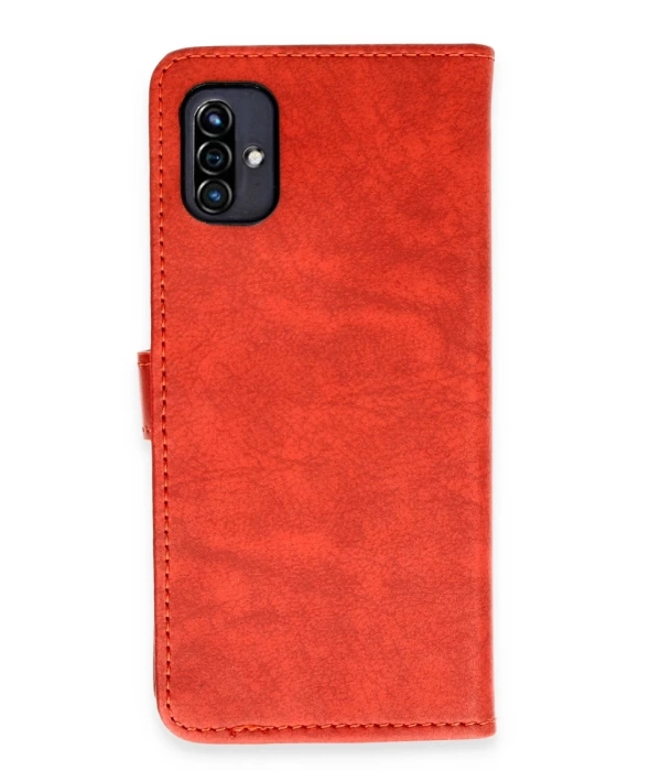 Newface Reeder P13 Blue Max 2022 128GB Kılıf Trend S Plus Kapaklı Kılıf - Kırmızı
