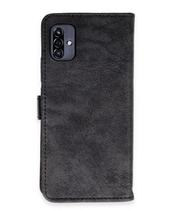 Newface Reeder P13 Blue Max 2022 128GB Kılıf Trend S Plus Kapaklı Kılıf - Siyah