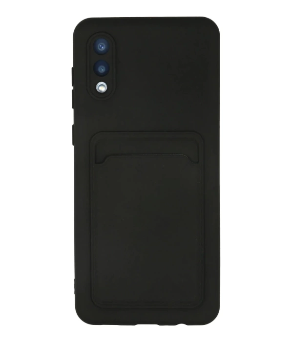Newface Samsung Galaxy A02 Kılıf Kelvin Kartvizitli Silikon