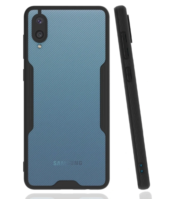 Newface Samsung Galaxy A02 Kılıf Platin Silikon