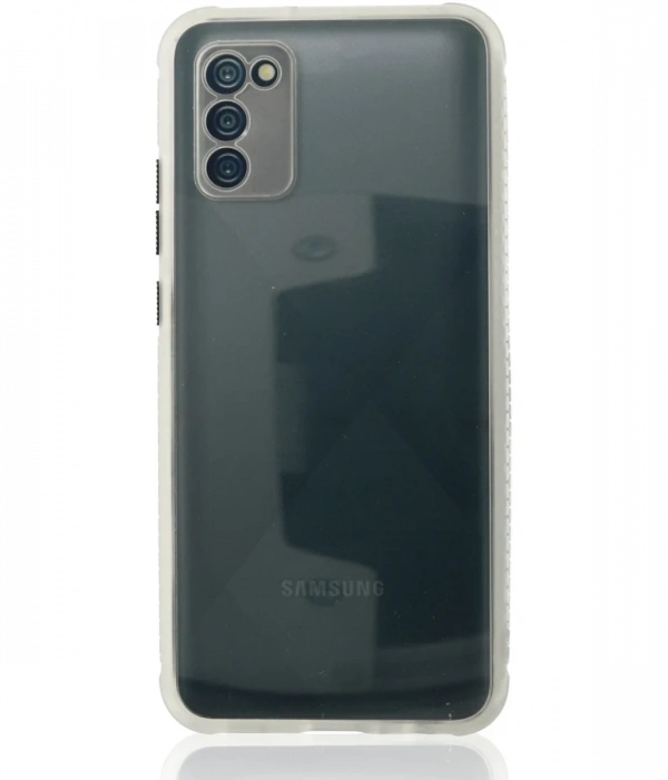 Newface Samsung Galaxy A02S Kılıf Miami Şeffaf Silikon - Şeffaf