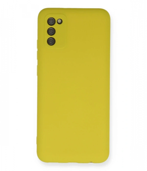 Newface Samsung Galaxy A02S Kılıf Nano içi Kadife Silikon
