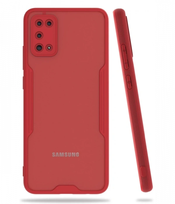 Newface Samsung Galaxy A02S Kılıf Platin Silikon