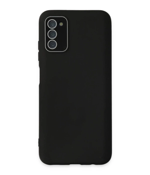 Newface Samsung Galaxy A03S Kılıf Lansman Glass Kapak