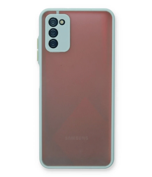 Newface Samsung Galaxy A03S Kılıf Montreal Silikon Kapak