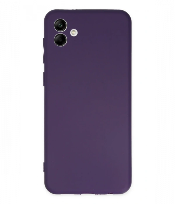 Newface Samsung Galaxy A04 Kılıf First Silikon - Mor