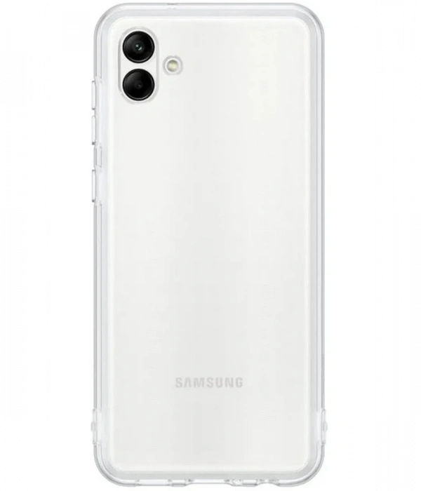 Newface Samsung Galaxy A04 Kılıf Lüx Şeffaf Silikon