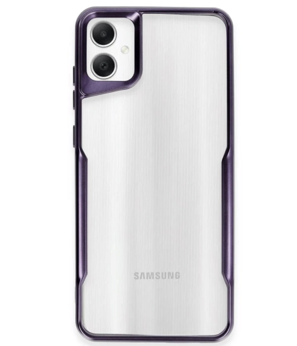 Newface Samsung Galaxy A05 Kılıf Boyi Silikon Kapak - Derin Mor