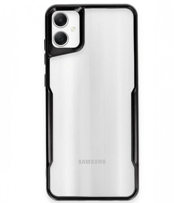 Newface Samsung Galaxy A05 Kılıf Boyi Silikon Kapak - Siyah