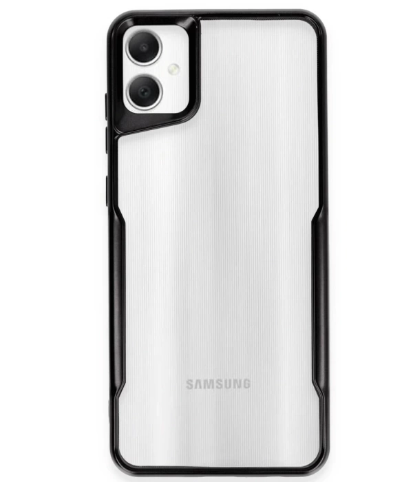 Newface Samsung Galaxy A05 Kılıf Boyi Silikon Kapak - Siyah