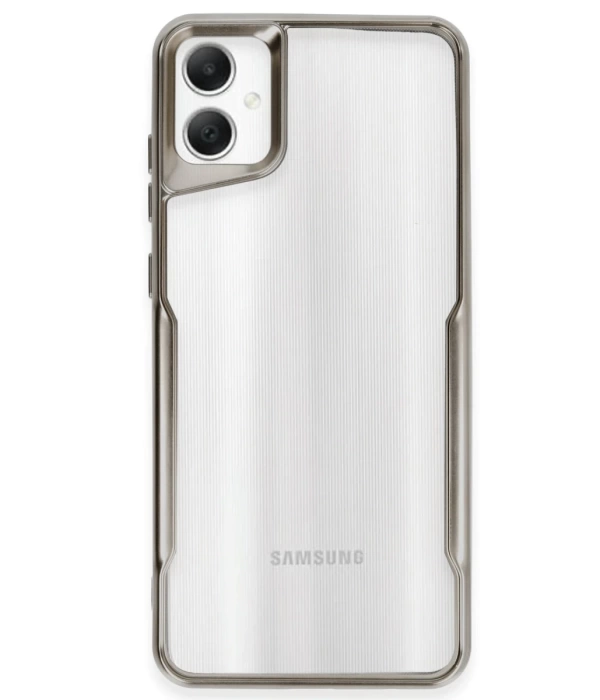 Newface Samsung Galaxy A05 Kılıf Boyi Silikon Kapak - Titan Gri
