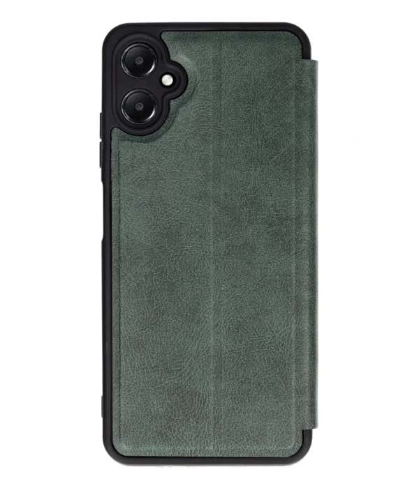 Newface Samsung Galaxy A05 Kılıf Flip Cover - Koyu Yeşil