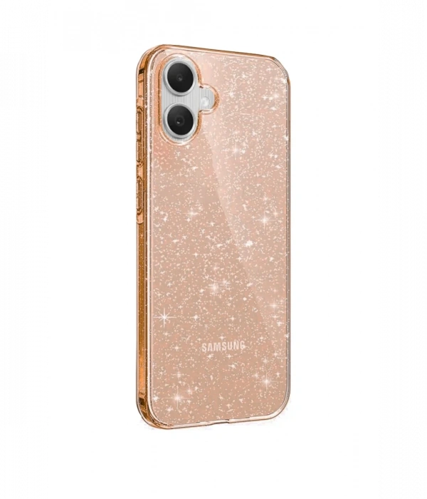 Newface Samsung Galaxy A05 Kılıf Glow Kapak - Turuncu