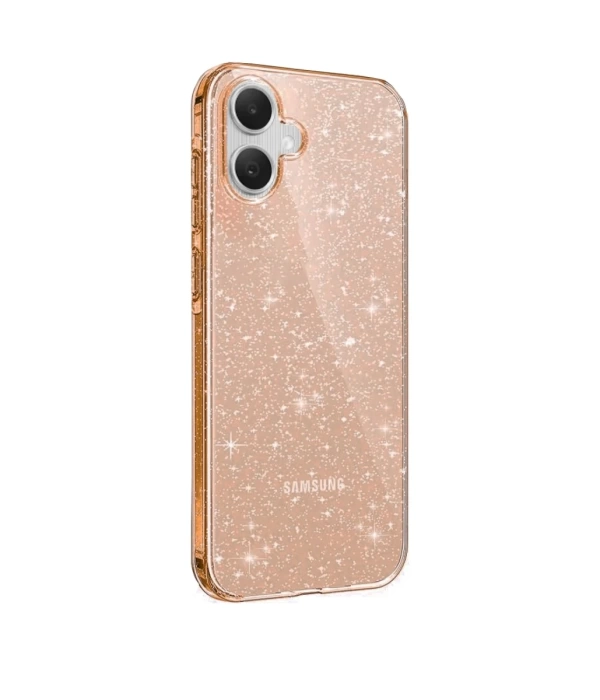 Newface Samsung Galaxy A05 Kılıf Glow Kapak - Turuncu