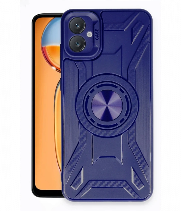 Newface Samsung Galaxy A05 Kılıf Lincoln Silikon - Lacivert
